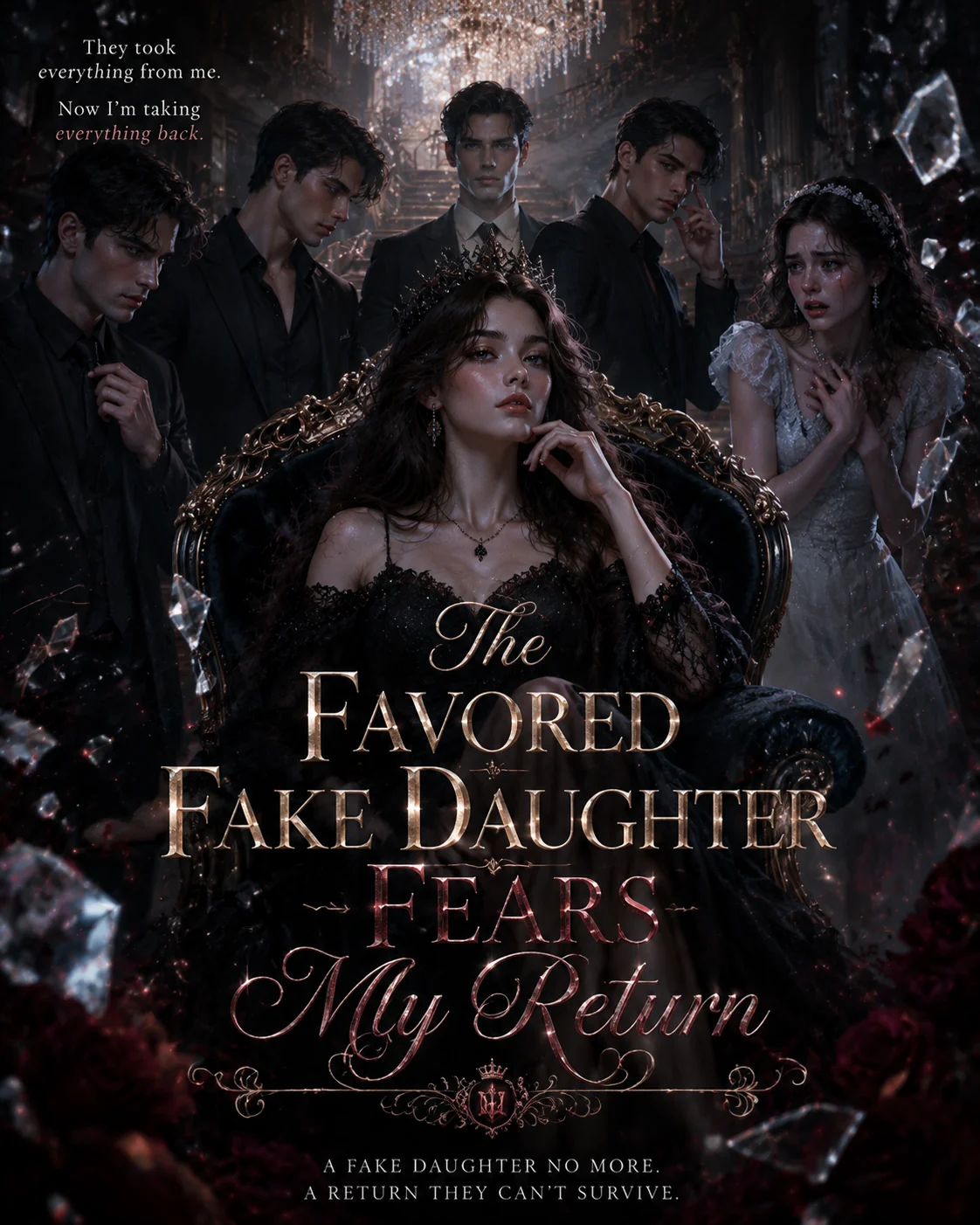 The Favored Fake Daughter Fears My Return Novel Cover