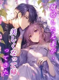 離婚した元妻が、美しくなって帰ってきた の小説カバー