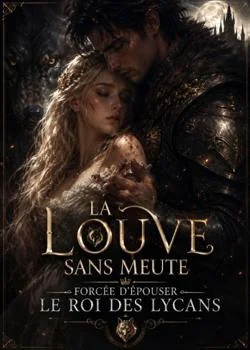 Couverture du roman La louve sans meute forcée d'épouser le roi des lycans 