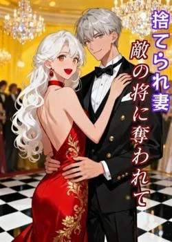捨てられ妻、敵の将に奪われて の小説カバー