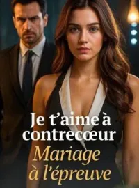 Couverture du roman Je t'aime à contrecœur , Mariage à l'épreuve