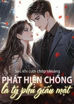 Bìa tiểu thuyết Sau khi cưới chớp nhoáng, phát hiện chồng là tỷ phú giấu mặt