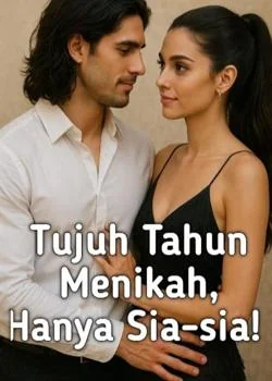 Sampul Novel Tujuh Tahun Menikah, Hanya Sia-Sia!
