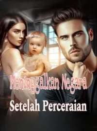 Sampul Novel Meninggalkan Negara Setelah Perceraian