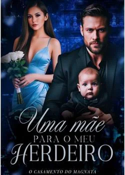 Capa do romance Uma mãe para o meu herdeiro - o casamento do magnata. 