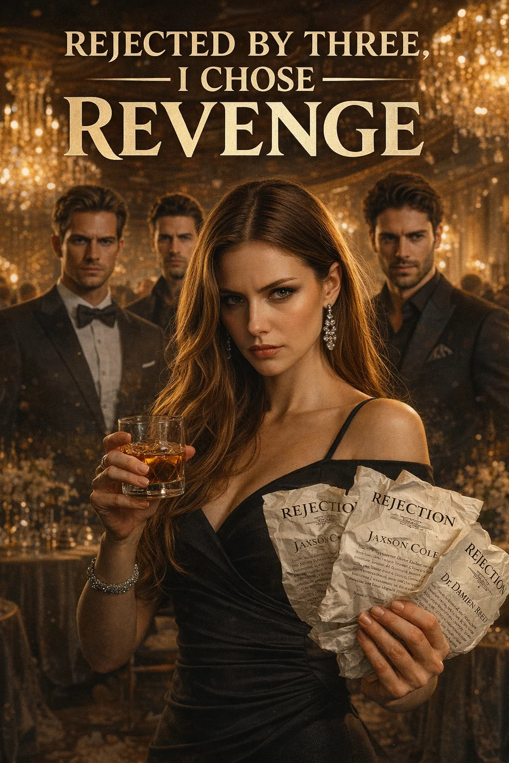 Rejected by Three, I Chose Revenge Novel Cover