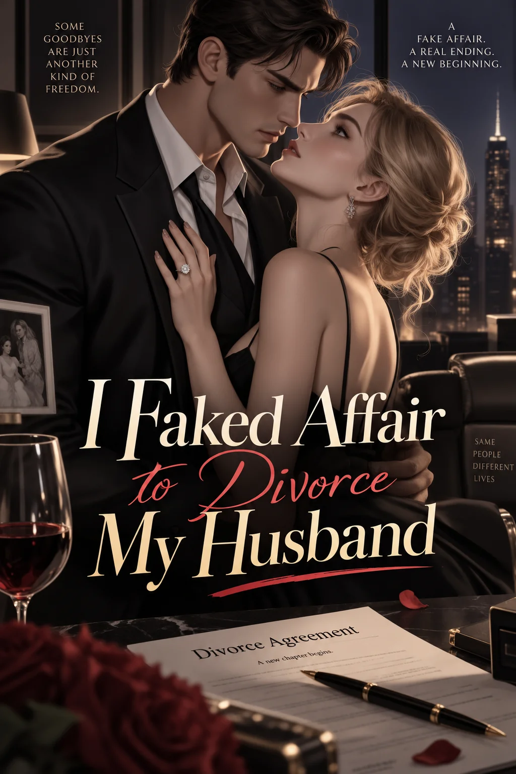 I Faked Affair to Divorce My Husband Novel Cover