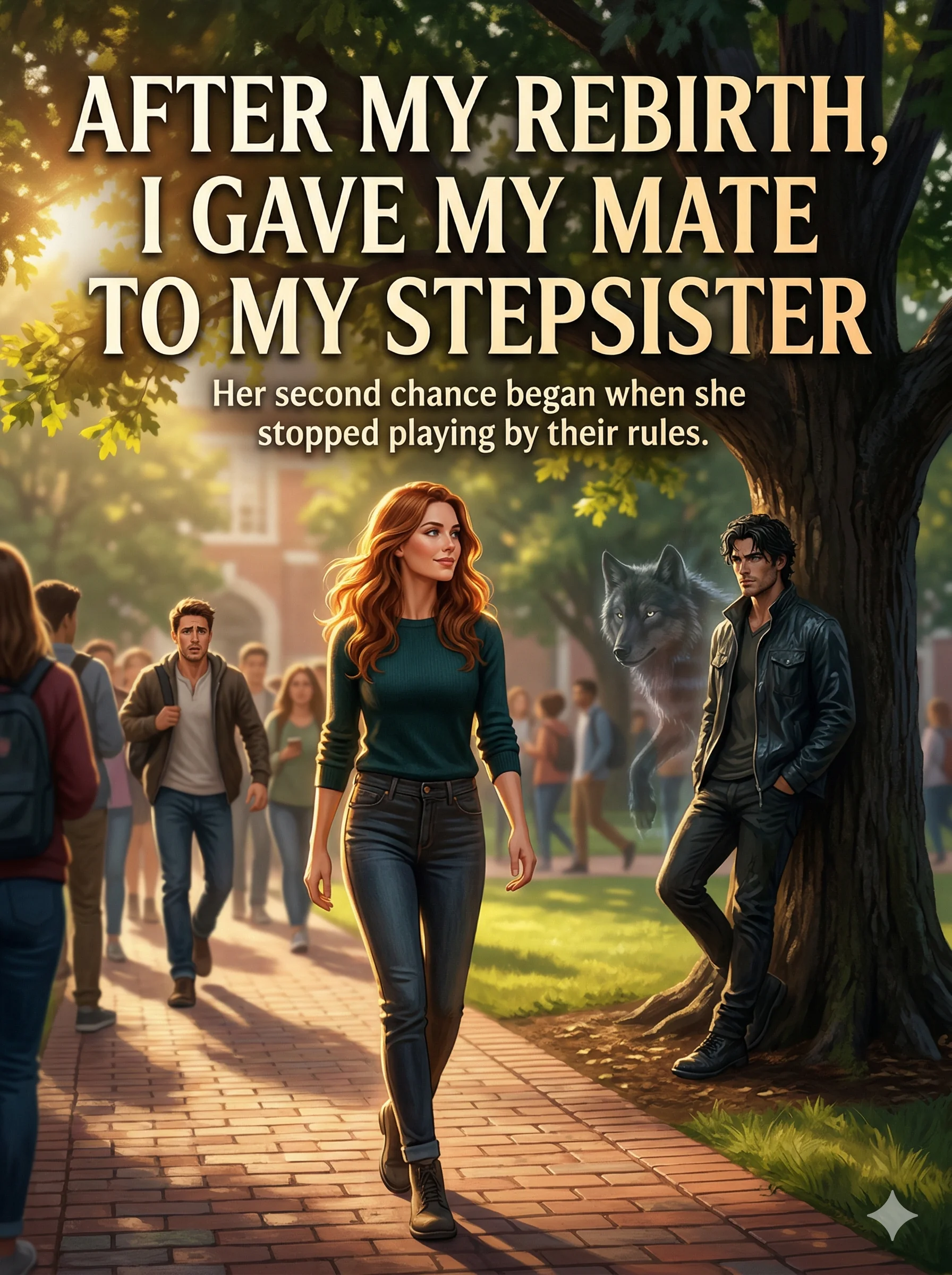 After My Rebirth, I Gave My Mate to My Stepsister Novel Cover