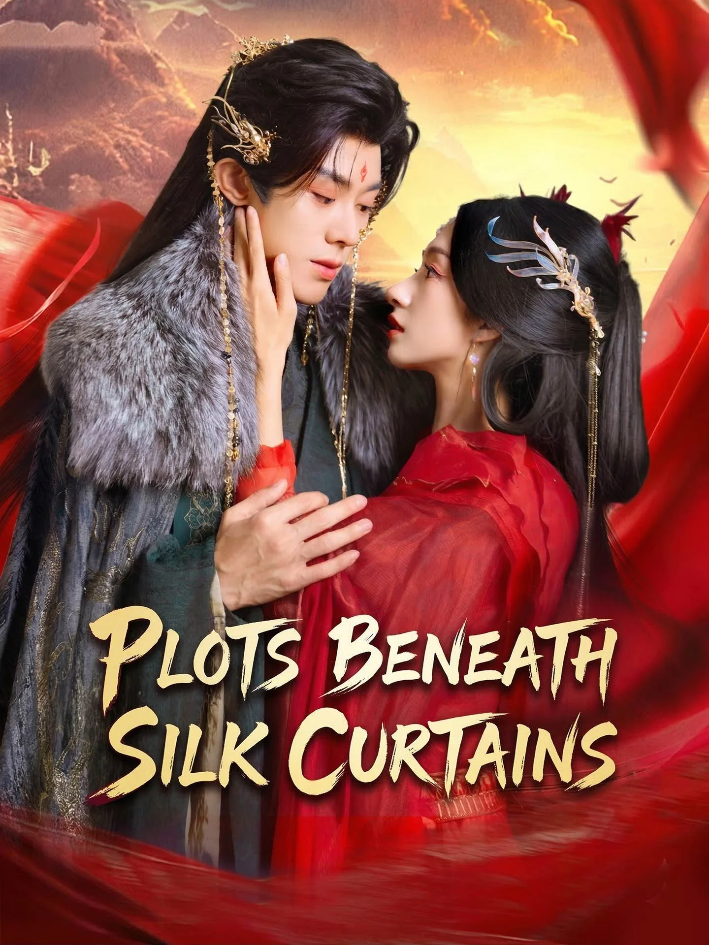 Plots Beneath Silk Curtains cover art