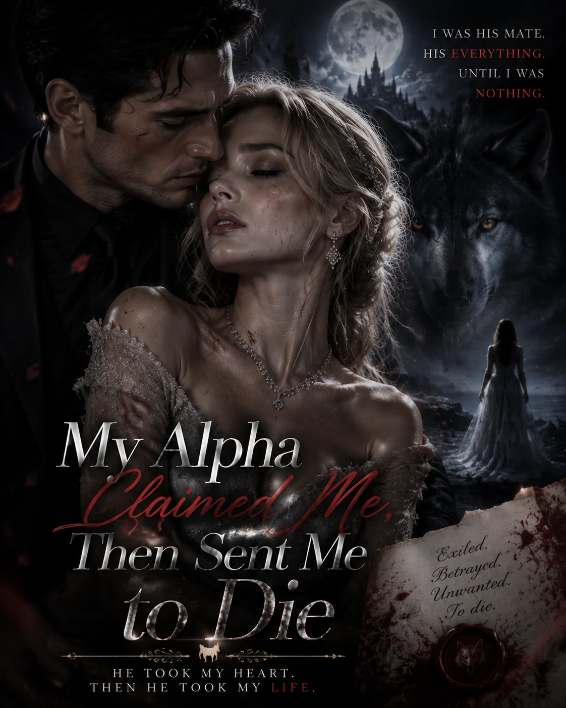 My Alpha Claimed Me, Then Sent Me to Die Novel Cover