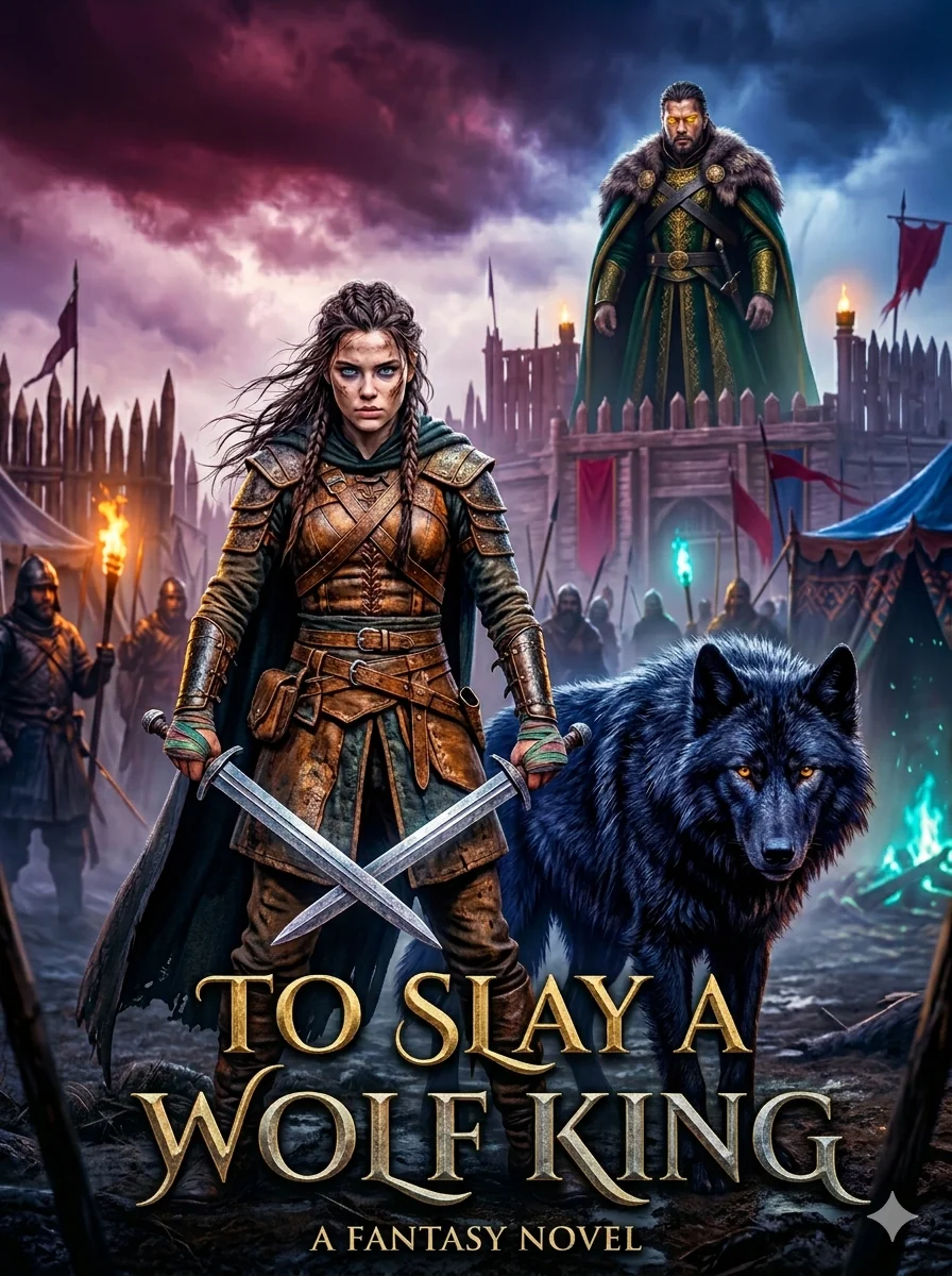 To Slay A Wolf King Novel Cover