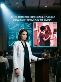 At the Academic Conference, I Publicly Executed My Fiancé and His Student Novel Cover