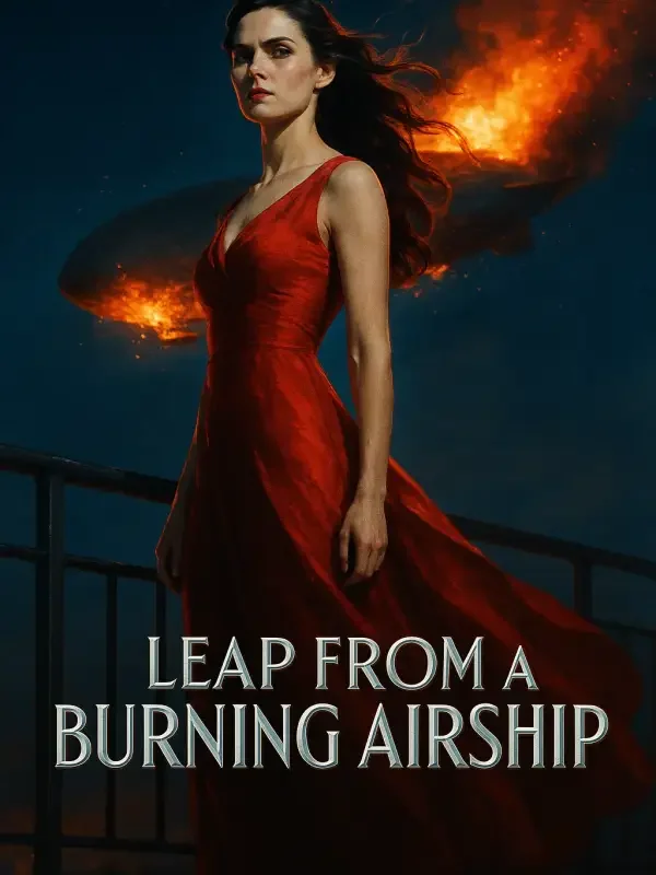 Leap From a Burning Airship Novel Cover