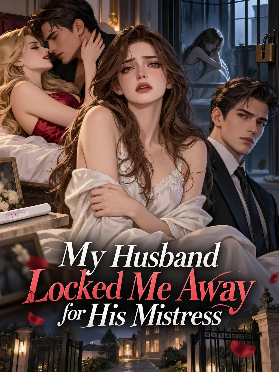 My Husband Locked Me Away for His Mistress Novel Cover