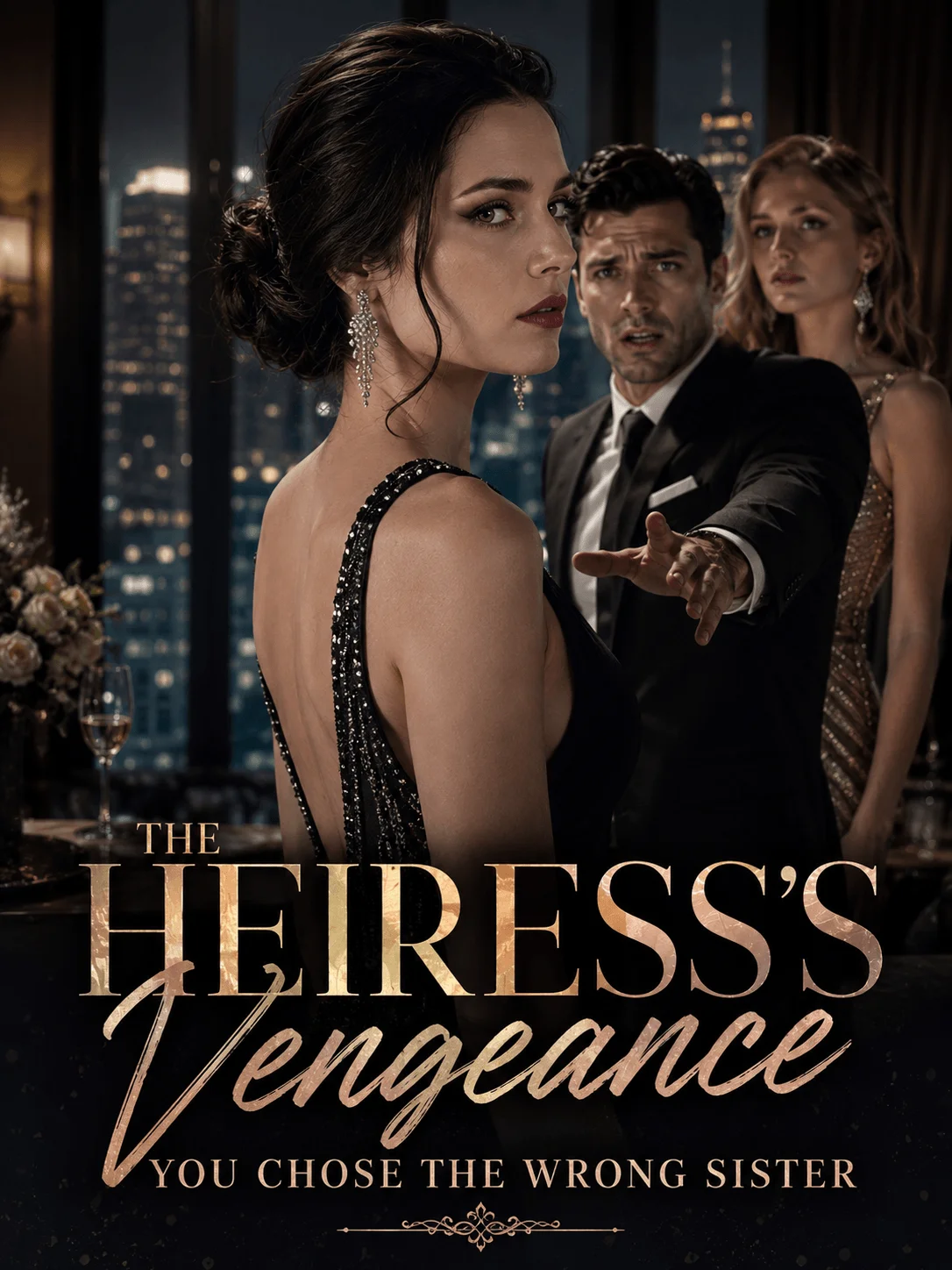 The Heiress's Vengeance: You Chose the Wrong Sister Novel Cover