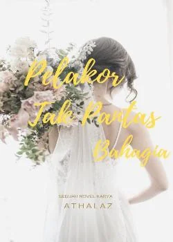 Sampul Novel Pelakor tak pantas bahagia