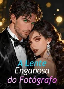 Capa do romance A Lente Enganosa do Fotógrafo