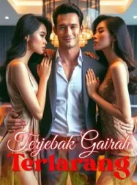 Sampul Novel Terjebak Gairah Terlarang