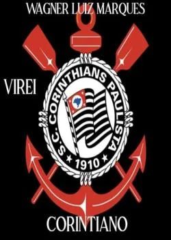 Capa do romance VIREI "CORINTIANO"