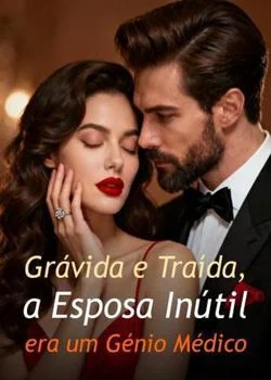 Capa do romance Grávida e Traída, a Esposa Inútil era um Génio Médico