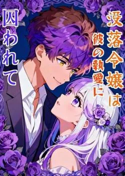 没落令嬢は彼の執愛に囚われて の小説カバー