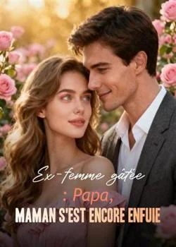 Couverture du roman Ex-femme gâtée : Papa, maman s'est encore enfuie