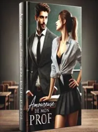 Couverture du roman AMOUREUSE DE MON PROF