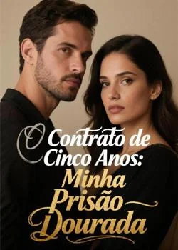 Capa do romance O Contrato de Cinco Anos: Minha Prisão Dourada
