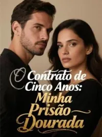 Capa do romance O Contrato de Cinco Anos: Minha Prisão Dourada