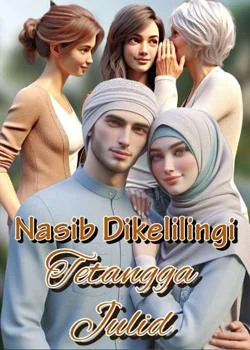 Sampul Novel Nasib Dikelilingi Tetangga Julid