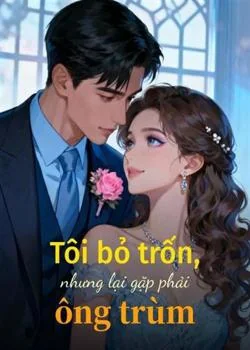 Bìa tiểu thuyết Tôi bỏ trốn, nhưng lại gặp phải ông trùm