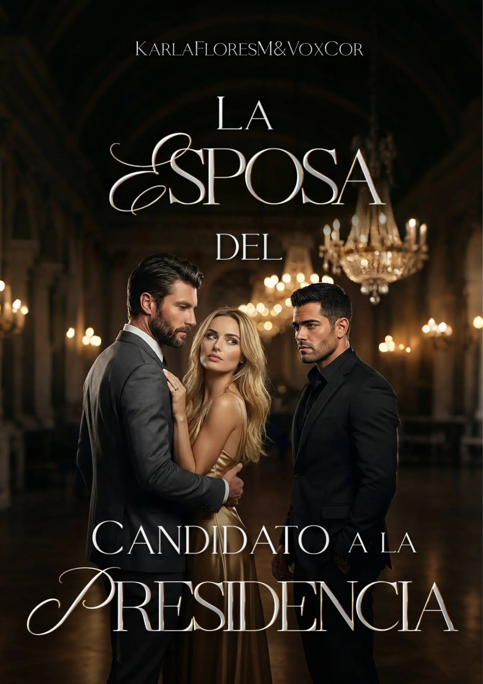Portada de la novela La Esposa del Candidato a la Presidencia