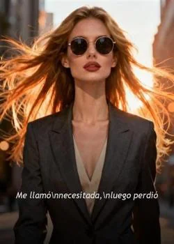 Portada de la novela Me llamó necesitada, luego perdió