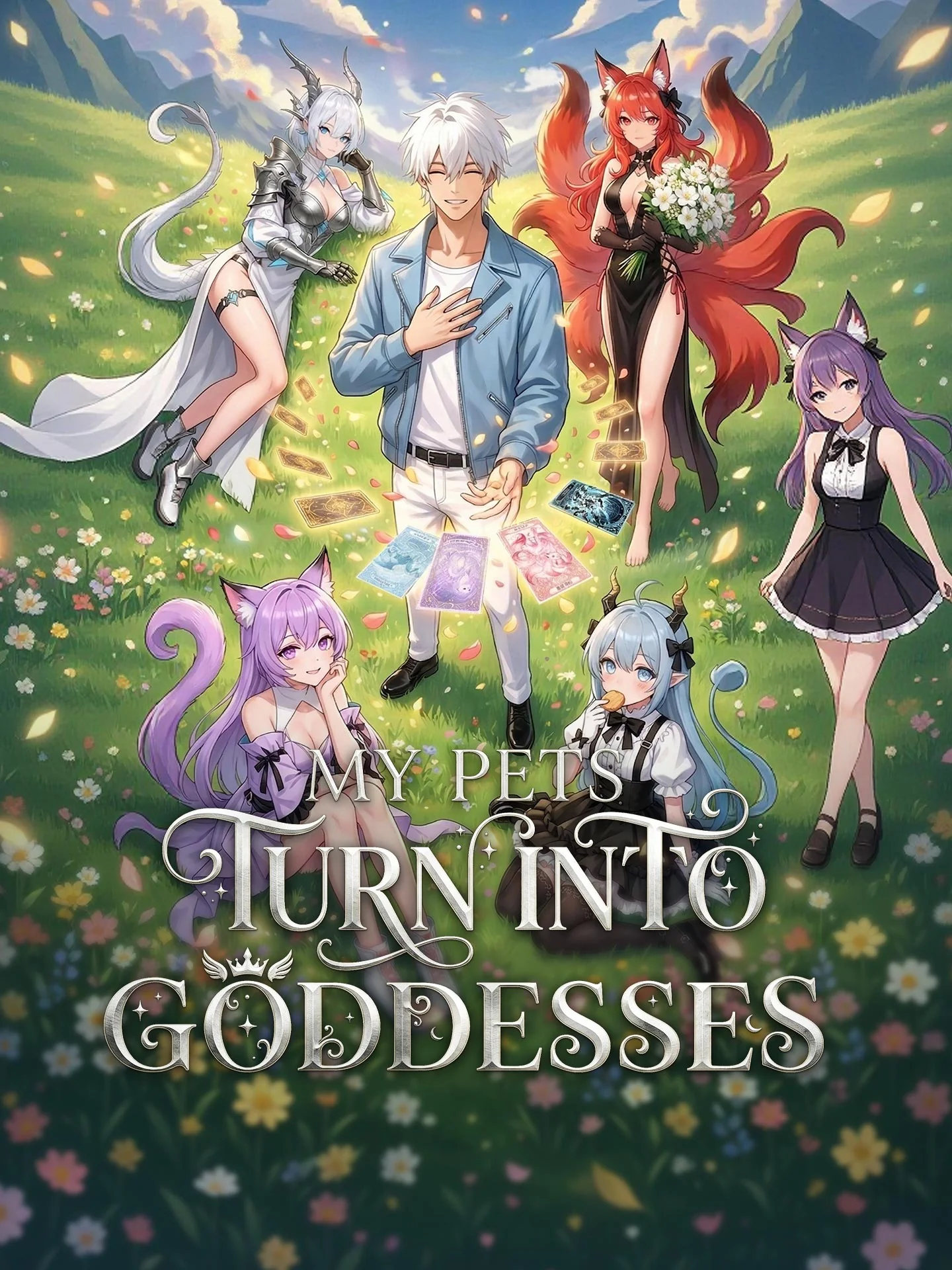 My Pets Turn Into Goddesses cover art