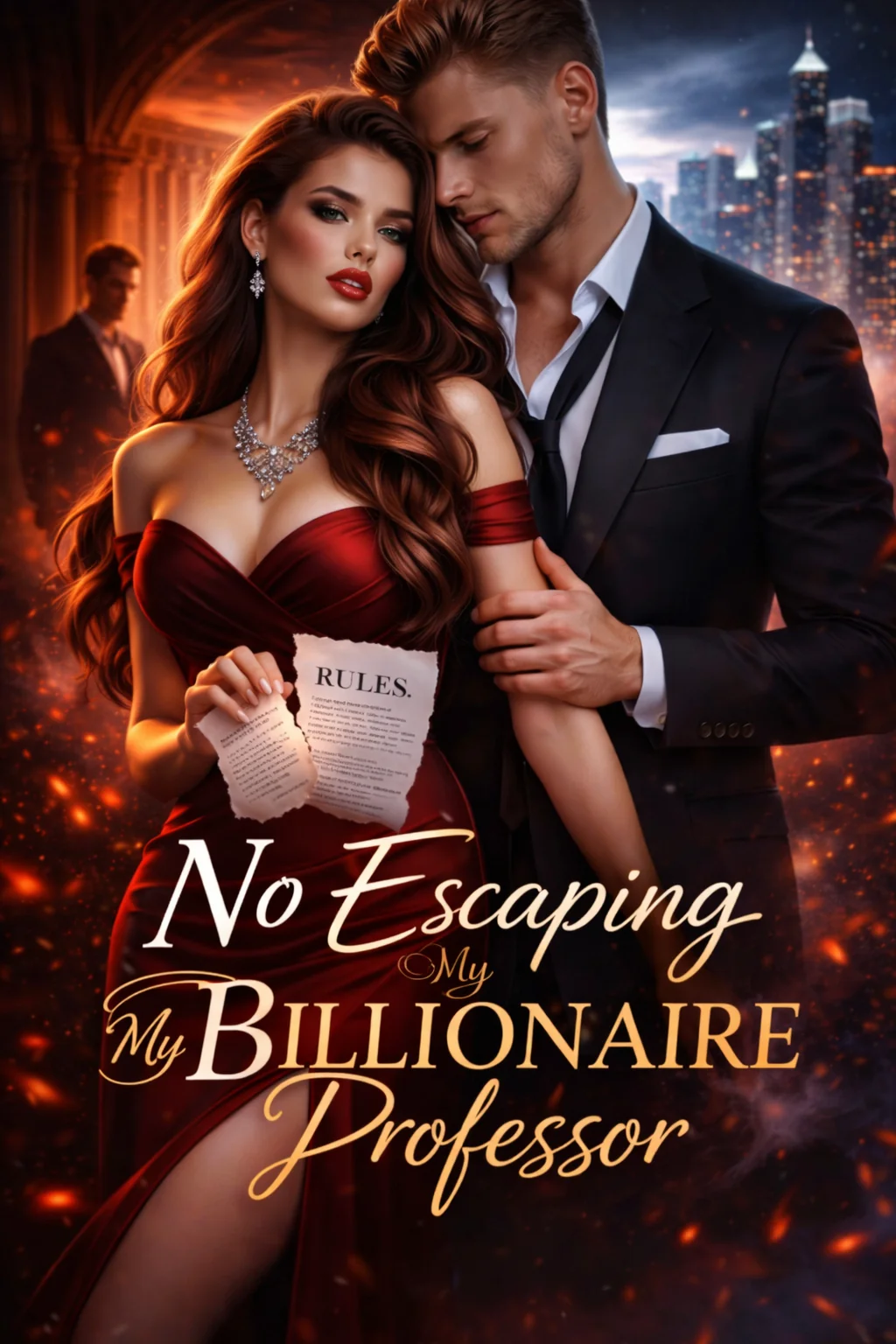 No Escaping My Billionaire Professor Novel Cover