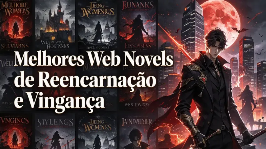10 Web Novels de Reencarnação e Vingança para Quem Ama Reviravoltas