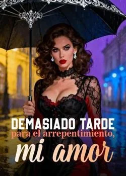 Portada de la novela Demasiado tarde para el arrepentimiento, mi amor