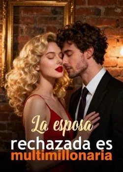Portada de la novela La esposa rechazada es multimillonaria