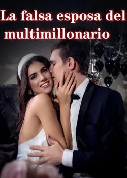 Portada de la novela La falsa esposa del multimillonario
