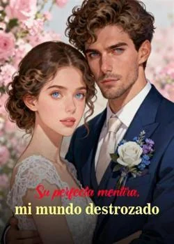 Portada de la novela Su perfecta mentira, mi mundo destrozado