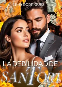 Portada de la novela La debilidad de Santori 