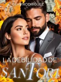 Portada de la novela La debilidad de Santori 