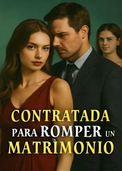 Portada de la novela Contratada para romper un matrimonio