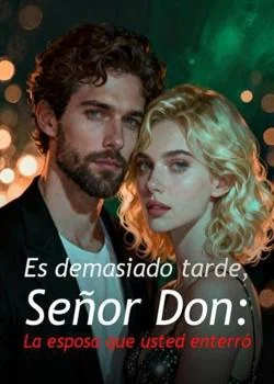 Portada de la novela Es demasiado tarde, Señor Don: La esposa que usted enterró