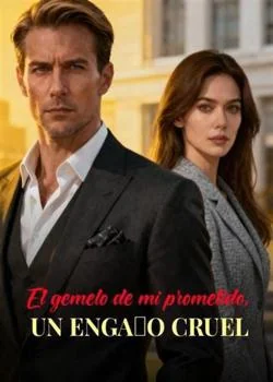 Portada de la novela El gemelo de mi prometido, un engaño cruel