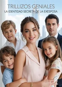 Portada de la novela Trillizos Geniales: La Identidad Secreta De La Exesposa