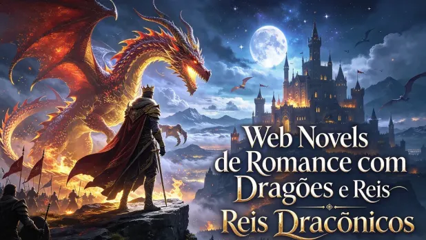 10 Web Novels de Romance com Dragões, Reis Dracônicos e Companheiras Destinadas