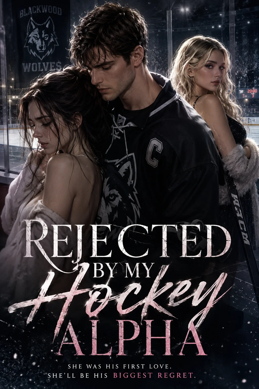 Rejected By My Hockey Alpha Novel Cover