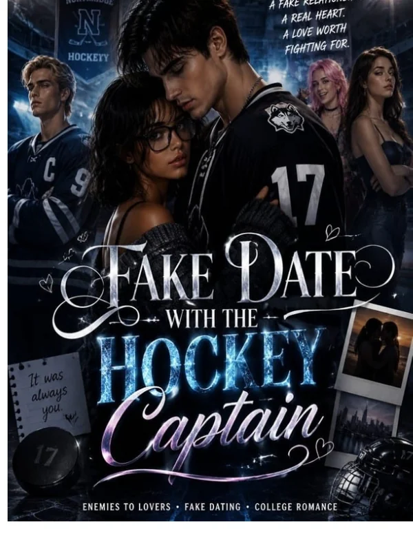 FAKE DATE WITH THE HOCKEY CHAMPION Novel Cover