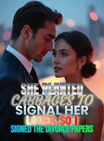 She Planted Cabbages to Signal Her Lover,So I Signed the Divorce Papers Novel Cover